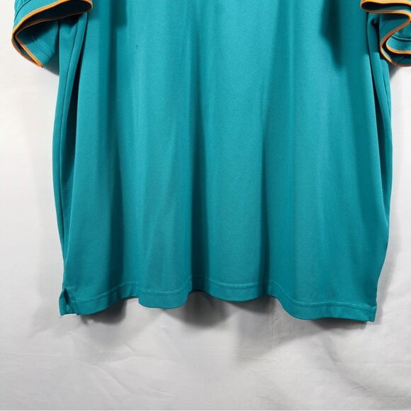 Miami Dolphins Antigua Polo NFL Football Sports Performance Solid Shirt 0700 - Picture 3 of 10